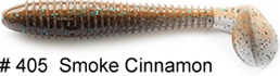 Виброхвост Keitech Swing Impact FAT 3.8 inch - #405 Smoke Cinnamon 